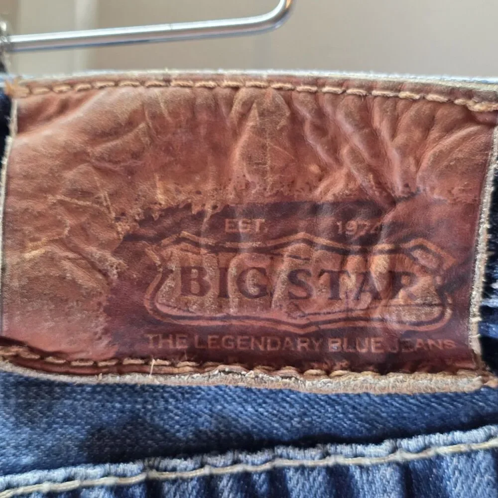 Vintage Buckle Big Star Voyager Men’s Jeans Y2K Grunge Distressed Relaxed 34x31